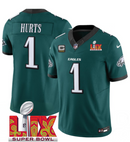Camisa NFL Philadelphia Eagles Vapor F.U.S.E. Super Bowl LIX