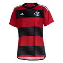 Camisa Flamengo Feminina Home 23/24 - Preta e Vermelha