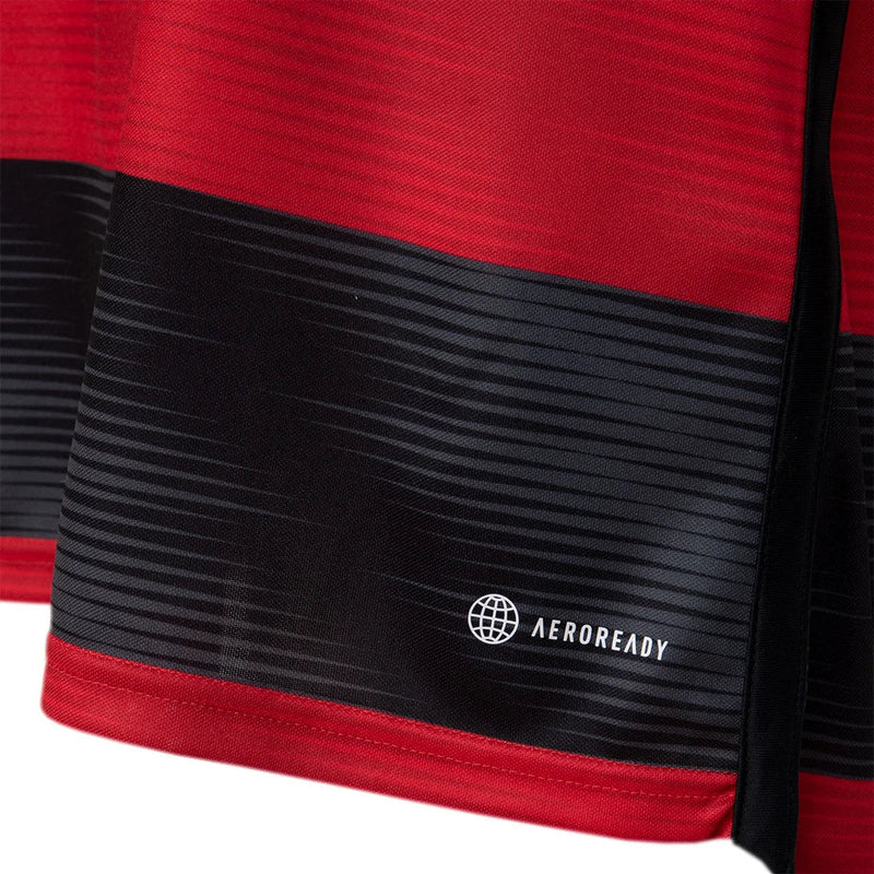 Camisa Flamengo Feminina Home 23/24 - Preta e Vermelha