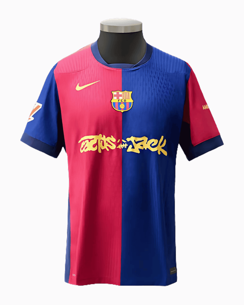 Camisa Barcelona Home 2024/25 - Travis Scott