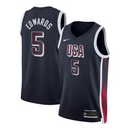 Regata USA Basquete 2024 Nike Swingman Jersey Unisex Anthony Edwards