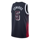 Regata USA Basquete 2024 Nike Swingman Jersey Unisex Anthony Edwards