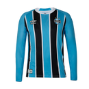 Camisa Grêmio Home 25/26 Manga Longa - Azul e Preta