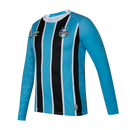 Camisa Grêmio Home 25/26 Manga Longa - Azul e Preta