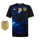 Camisa Botafogo Pré Jogo 2024/25 Masculina - Preto e Azul