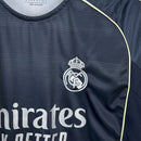 Camisa Real Madrid Away 25/26 Manga Longa - Preta