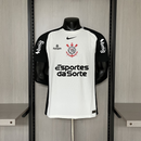 Camisa Corinthians I 2025/26 Jogador - Branca e Preta