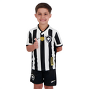 Conjunto Infantil Botafogo I 2024/25 - Branco e Preto