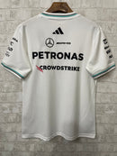 Camisa Mercedes 2025 Team Set Up T-Shirt - Branco