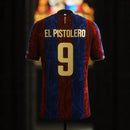Camisa Barcelona Edição "El Pistolero 9"