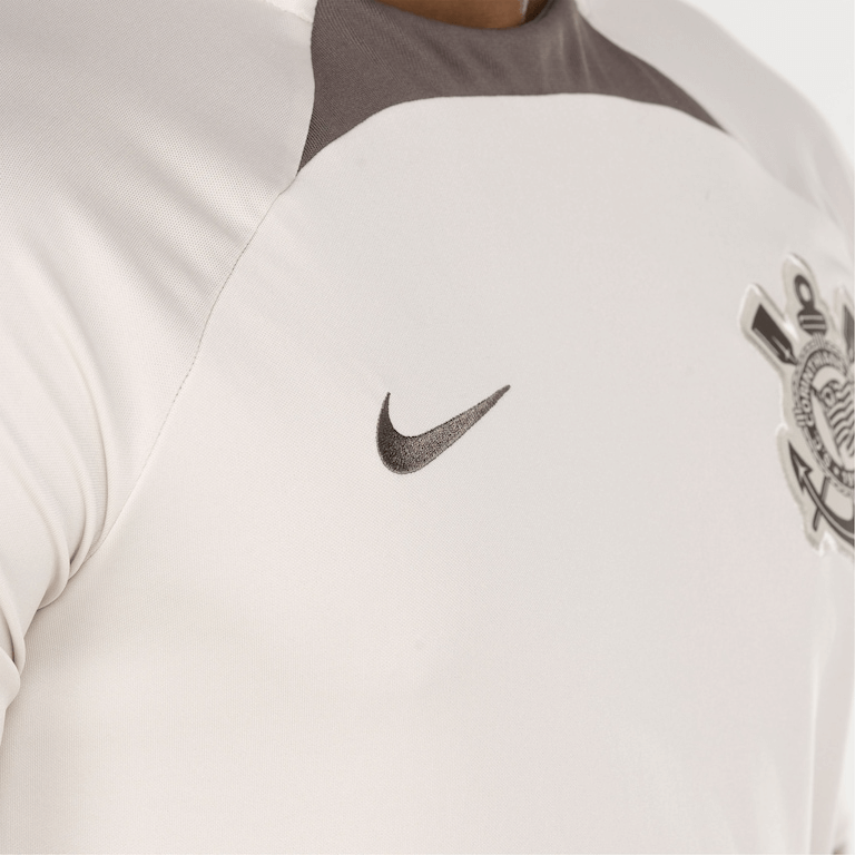 CAMISA CORINTHIANS TREINO 2024/25 CREME MASCULINA