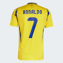 Camisa Al Nassr Home 2024/25 - Torcedor Adidas Masculino - Amarelo e Azul