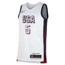 Regata USA Basquete 2024 Nike Swingman Jersey Unisex Anthony Edwards
