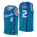 Regata Charlotte Hornets City Edition Diamante 75th
