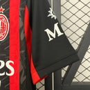 Camisa Milan Home 25/26 - Preta e Vermelha
