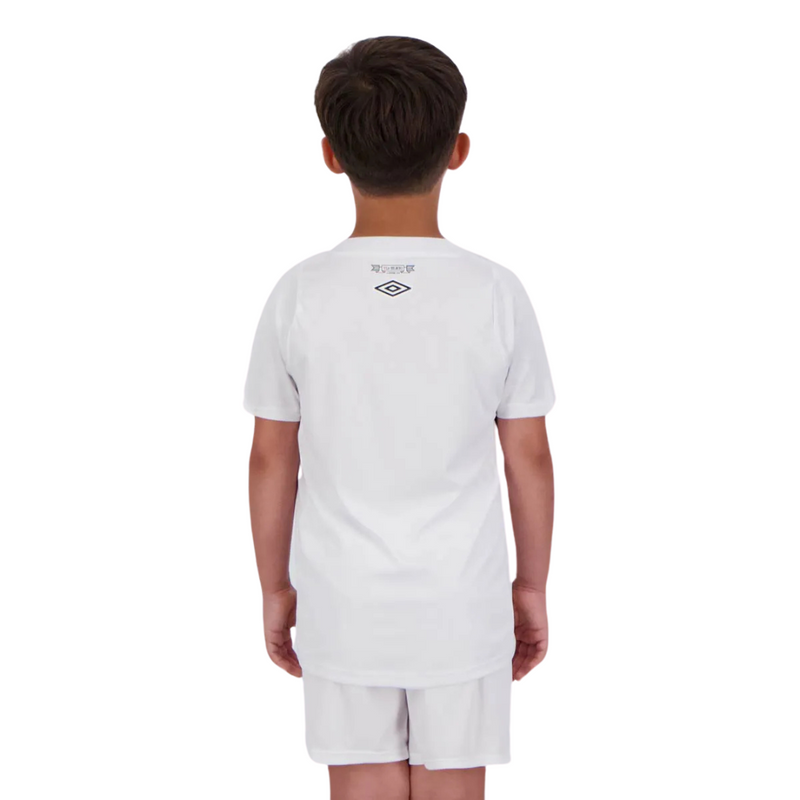 Conjunto Infantil Santos I 2024/25 Torcedor - Branco