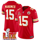 Camisa NFL Kansas City Chiefs Vapor F.U.S.E. Limited Super Bowl LIX