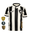 Conjunto Infantil Botafogo I 2024/25 - Branco e Preto