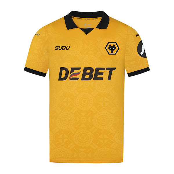 Camisa Wolverhampton Home 25/26 - Amarela