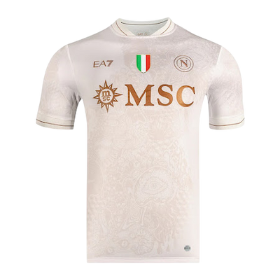 Camisa Napoli Away 25/26 - Branca