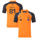Camisa McLaren 2025 Team Set Up T-Shirt - Laranja