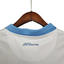 Camisa Retrô Lazio Macron 2018/19 Masculino Branco e Azul