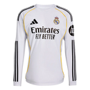 Camisa Real Madrid Home 25/26 Manga Longa - Branca