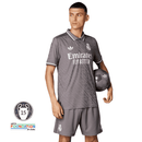 Camisa Real Madrid Jogador Third 2024/25 - Cinza