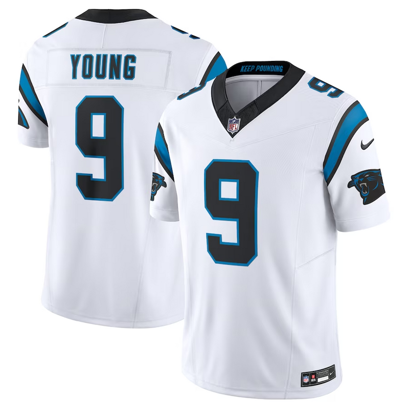 Jersey Carolina Panthers Vapor F.U.S.E. Limited Branca